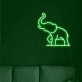 Majestic Elephant Neon Sign