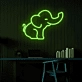 Playful Elephant Neon Lamp