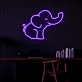 Playful Elephant Neon Lamp