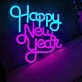 Playful Happy New Year Neon