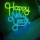 Playful Happy New Year Neon