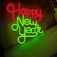 Playful Happy New Year Neon
