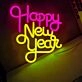 Playful Happy New Year Neon