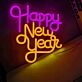 Playful Happy New Year Neon