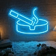 Flicking Ash  Neon Sign