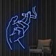 Hand Holding Cigarette  Neon Sign