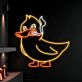 Smoking Duck  Neon Sign
