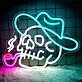 Cool Smoking Skull  Neon Sign