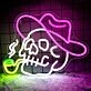 Cool Smoking Skull  Neon Sign