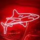 Fierce Shark Neon Sign