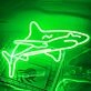 Fierce Shark Neon Sign