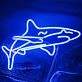 Fierce Shark Neon Sign