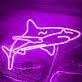 Fierce Shark Neon Sign