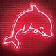 Cute Dolphin Neon Sign