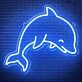 Cute Dolphin Neon Sign