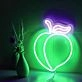 Juicy Peach Neon Sign
