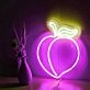Juicy Peach Neon Sign