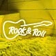 Rock & Roll Music Guitar Neon Sign