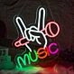 Music Concert Neon Sign
