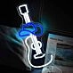 Cowboy Guitar Music Neon Sign