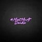 'MEET ME AT DOUBLE' neon sign