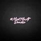 'MEET ME AT DOUBLE' neon sign