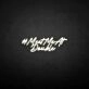 'MEET ME AT DOUBLE' neon sign