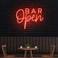Bar Open Welcom Led Neon Sign Light