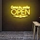 Customize Come In, We're Open welcom Led Neon Signs