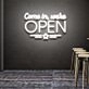 Customize Come In, We're Open welcom Led Neon Signs