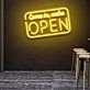 Customize Come In, We're Open Led Neon Sign Inviting and Welcoming Glow