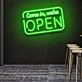 Customize Come In, We're Open Led Neon Sign Inviting and Welcoming Glow