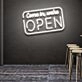 Customize Come In, We're Open Led Neon Sign Inviting and Welcoming Glow