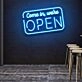 Customize Come In, We're Open Led Neon Sign Inviting and Welcoming Glow