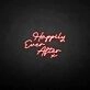'Happy ever after X' neon sign