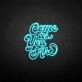 'Come as you are3' neon sign