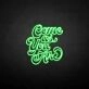 'Come as you are3' neon sign