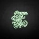 'Come as you are3' neon sign