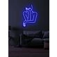 Albert Neon Tribute to Genius and Intellectual Brilliance