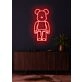 Bearbrick Neon Light Playful Toy-like Charm and Fun