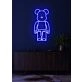 Bearbrick Neon Light Playful Toy-like Charm and Fun