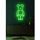Bearbrick Neon Light Playful Toy-like Charm and Fun