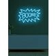 Boom Neon Light Energetic and Bold Statement