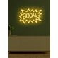 Boom Neon Light Energetic and Bold Statement