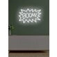 Boom Neon Light Energetic and Bold Statement