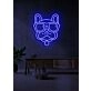 Bulldog Neon Sign Canine Courage and Loyalty in Light