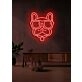 Bulldog Neon Sign Canine Courage and Loyalty in Light