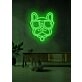 Bulldog Neon Sign Canine Courage and Loyalty in Light
