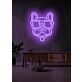 Bulldog Neon Sign Canine Courage and Loyalty in Light