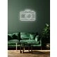 Camera Neon Sign Tribute to Photography and Visual Arts